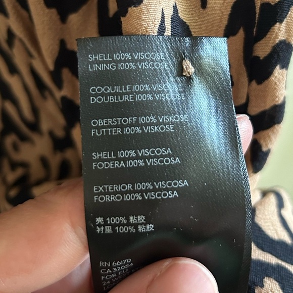 Anthropologie Mackenzie Leopard Print Dress Size XS - Picture 7 of 10